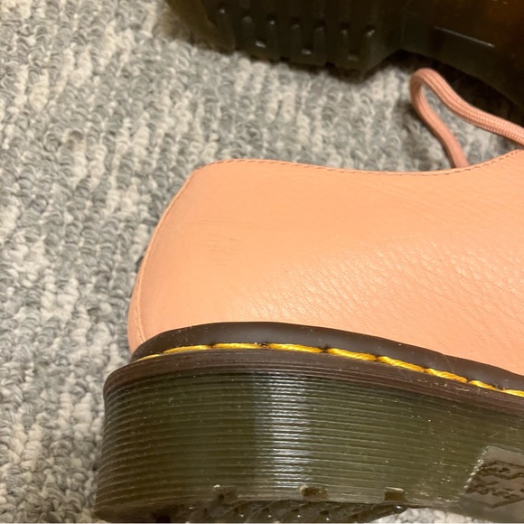 Dr. Martens Pink Oxford Flat Shoes - Picture 4 of 12